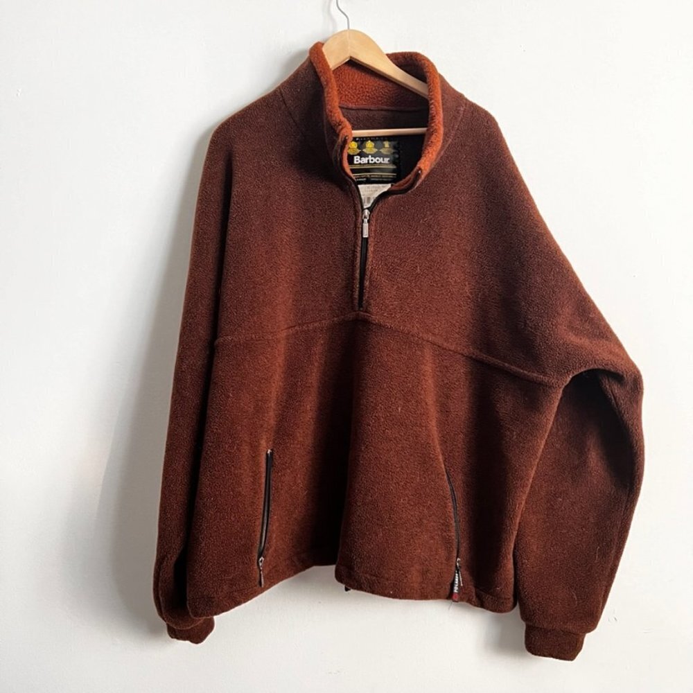 BARBOUR half zip sweater